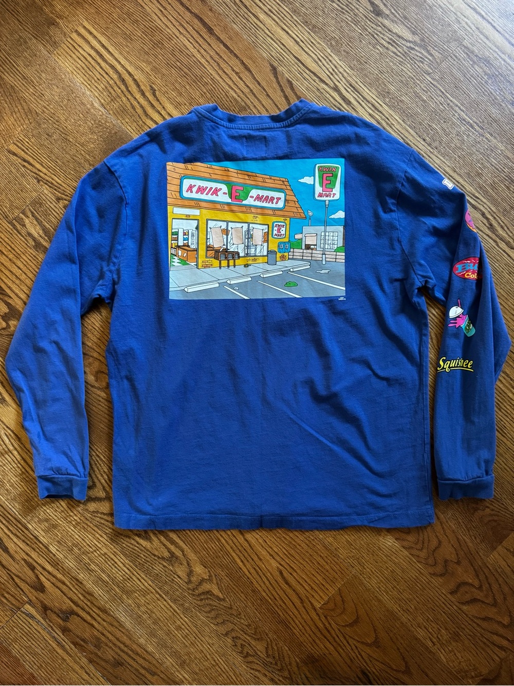 Primark Simpsons Kwik-E-Mart Long Sleeve Tee M